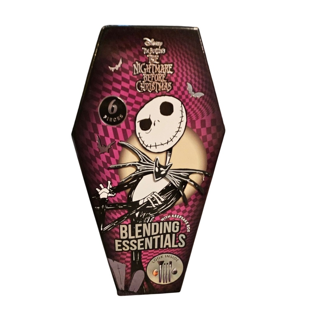 Disney Nightmare Before Christmas Blending Essentials 6 Piece Brush‎ Set